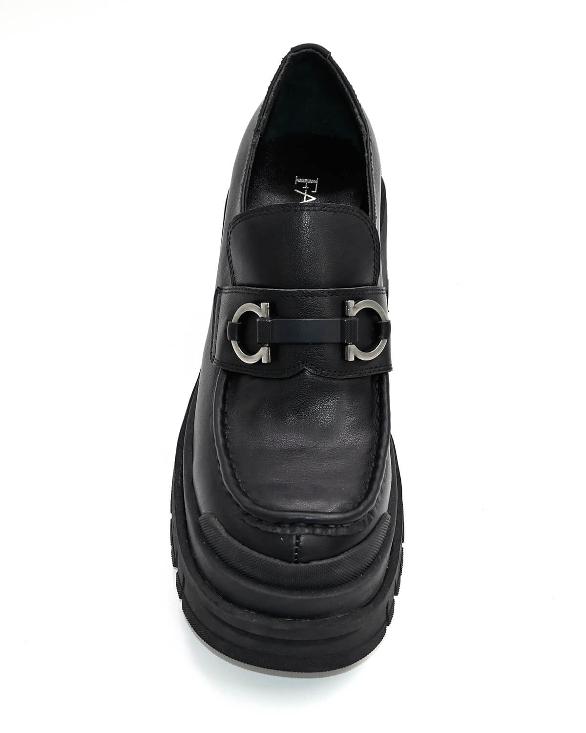 Πλατφόρμες τύπου loafers σε μαύρο - Anna shoes & more