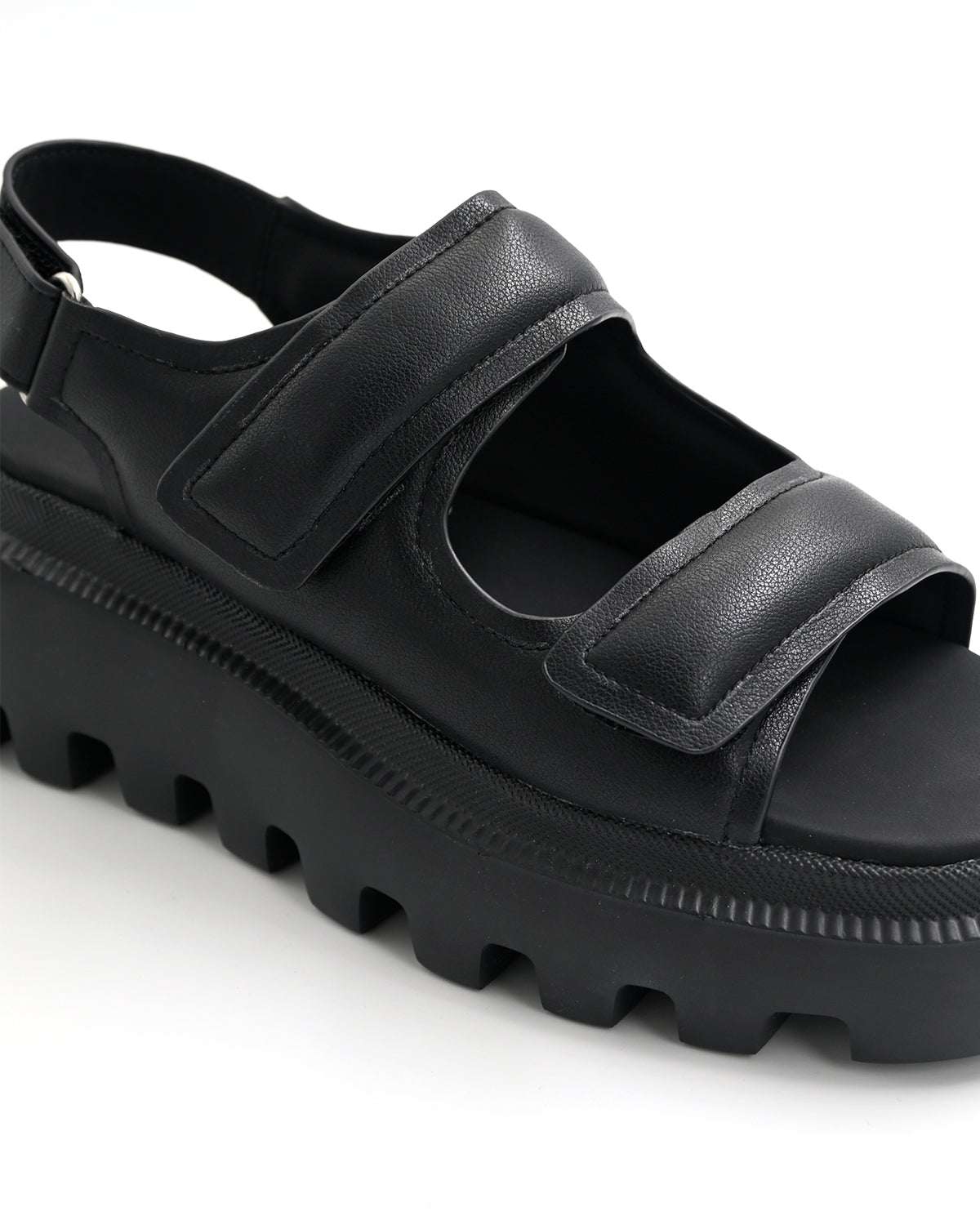 Δερμάτινα σανδάλια σε μαύρο - Anna shoes & more